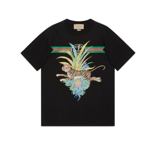  GUCCI古馳 22年秋冬 男士 2022中國新年系列棉質T恤 548334 XJD3W 1152