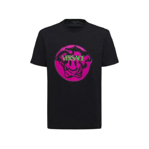  VERSACE/范思哲 男士黑色棉質短袖T恤 1002464-1A01797 2B110 PLFSX