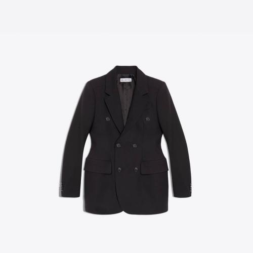  BALENCIAGA巴黎世家 22年春夏 男士 夾克 Hourglass 夾克 571278TYI201000 預定商品1-3周發貨