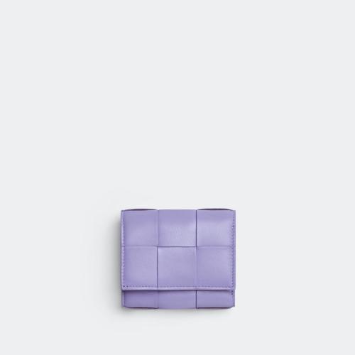  BV葆蝶家 22年秋冬 女士 錢包 portefeuille zippe a trois volets 667127VCQC14215