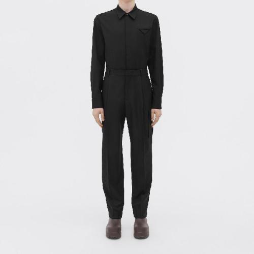  BV葆蝶家 22年秋冬 男士 長袖襯衫 chemise 703578V25W01000