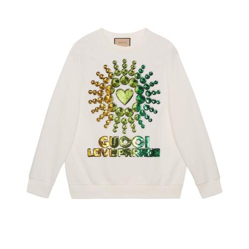 GUCCI古馳 22年秋冬 女士 “Gucci Love Parade T-shirt”棉質衛衣 617964 XJEN5 9248