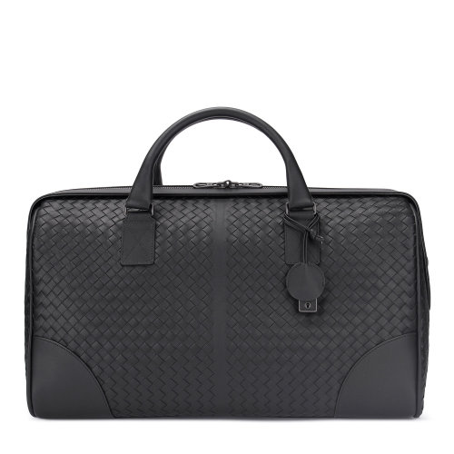 【秒發】Bottega Veneta/葆蝶家 男士經典款編織牛皮革簡約大氣旅行包男包152230V4651