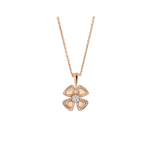  BVLGARI寶格麗 22年秋冬 女士 項鏈 Fiorever Collier CL858713 預(yù)定商品1-3周發(fā)貨