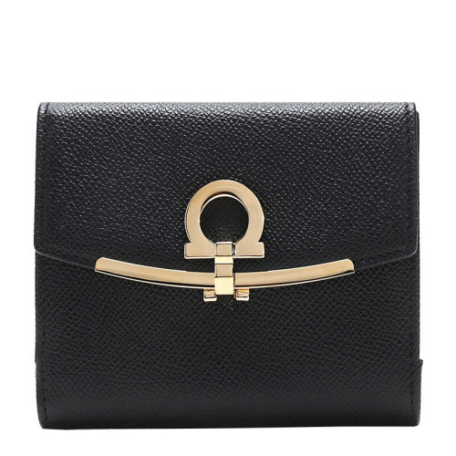 Salvatore Ferragamo/菲拉格慕   女士 女包 皮革時尚卡包錢包 22C877 0683283