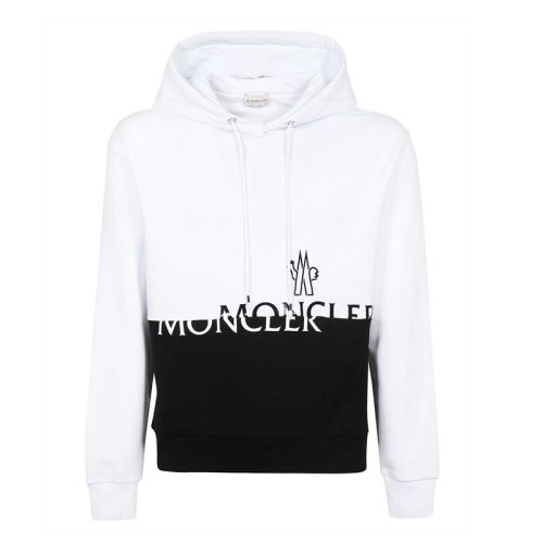  Moncler/蒙克萊 男士白色棉質衛衣 8G00040899FL 001 PLFSX