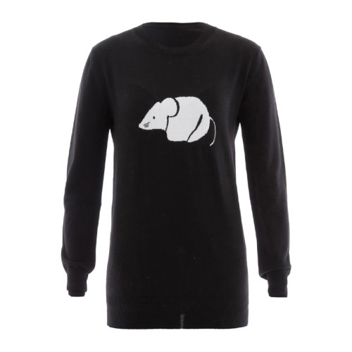 LOEWE/羅意威 女士服裝  多色老鼠圖案棉質圓領衛衣 女衛衣