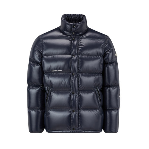 Moncler/蒙克萊 22年秋冬新款 Maya 70系列FRGMT藤原浩特別款 男女同款海軍藍色尼龍面料短款羽絨夾克H209U1A00008M2544742