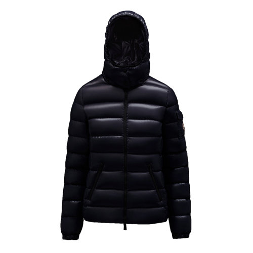 Moncler/蒙克萊  BADY系列 女士午夜藍色亮漆面短款羽絨服H20931A5240068950999