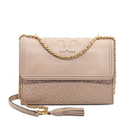 Tory Burch/湯麗柏琦 FLEMING系列 女士皮革經典時尚金屬鏈條包單肩包斜挎包翻蓋包TB女包 43833多色可選
