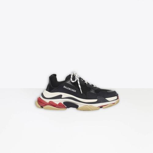  BALENCIAGA巴黎世家 22年春夏 男士 休閑運(yùn)動(dòng)鞋 TRIPLE S SNEAKER 533882W09OM1000 預(yù)定商品1-3周發(fā)貨