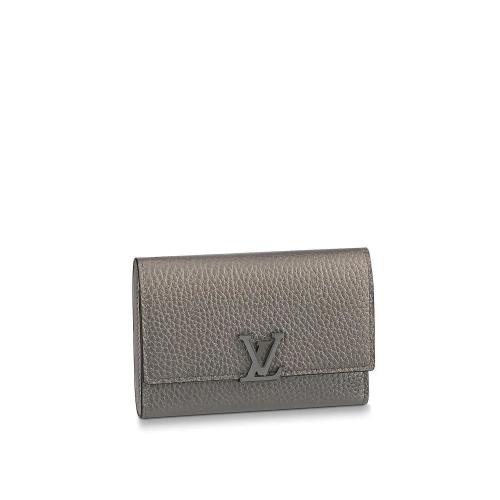  LV路易威登 22年秋冬 女士 錢(qián)包 PORTEFEUILLE COMPACT CAPUCINES M81671