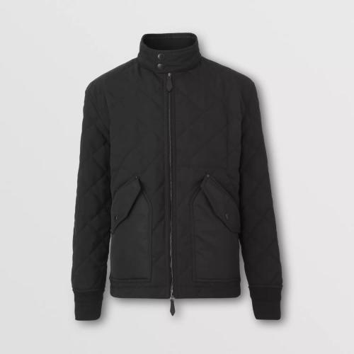  BURBERRY 22年秋冬 男士 菱形絎縫溫控外套 80479341