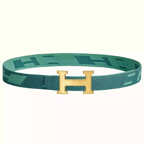  HERMES愛馬仕 22年秋冬 男士 腰帶 Boucle de ceinture H Martelee %26 Bande de ceinture Sprin