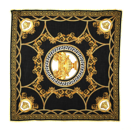 VERSACE/范思哲時尚印花女士方圍巾10015991A01224