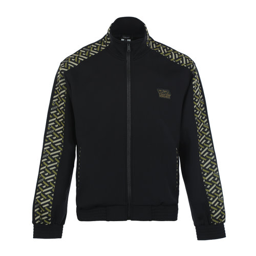 VERSACE/范思哲 潮流印花立領寬松男士開胸衛衣男衛衣10021001A01623