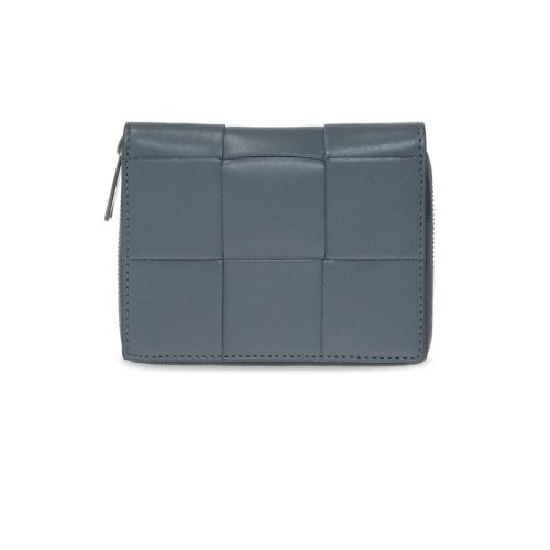  Bottega Veneta/葆蝶家 男士灰色皮革錢包 649596 VBWD2 1242 PLSX