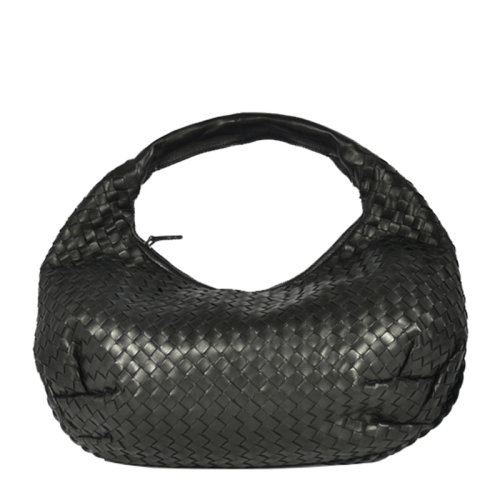 Bottega Veneta/葆蝶家 女士純色羊皮單手提拉鏈開合經(jīng)典編織手提包腋下包女包 232499-V0016 多色可選