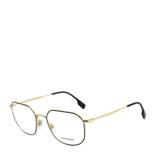 BURBERRY/博柏利 光學鏡架 眼鏡架 全框 金屬 復古 細框 經典 金色 男女款 精致 商務 大框方形 B1335 Burberry(博柏利)