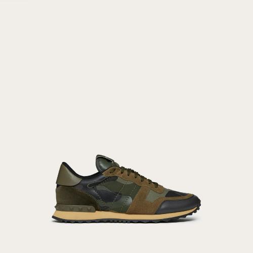  VALENTINO華倫天奴 22年秋冬 男士 休閑運動鞋 Sneakers Rockrunner Camouflage 1Y2S0723TCCM5