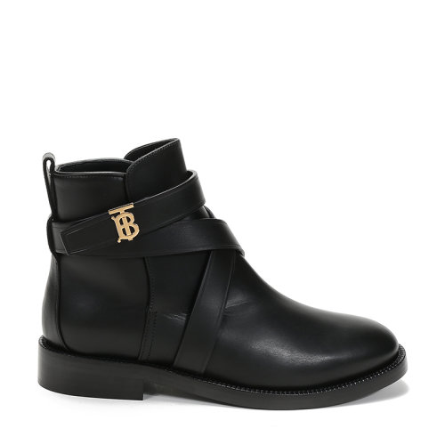 BURBERRY/博柏利 女款牛皮靴子短靴皮靴 80192691
