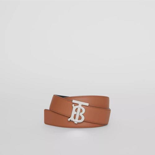  BURBERRY 22年秋冬 女士 雙面兩用專屬標識皮革腰帶 80465371 預定商品1-3周發貨