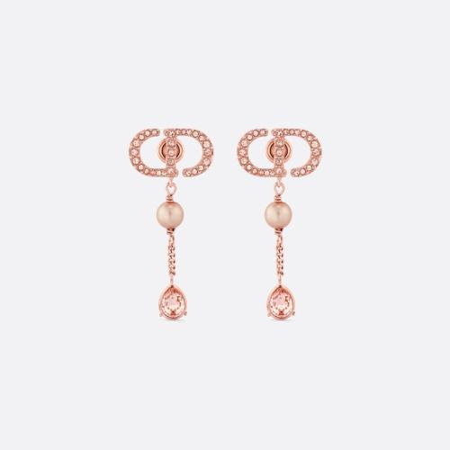  DIOR迪奧 22年秋冬 女士 耳環 Boucles d'oreilles Petit CD E1859PTCCY_D21P
