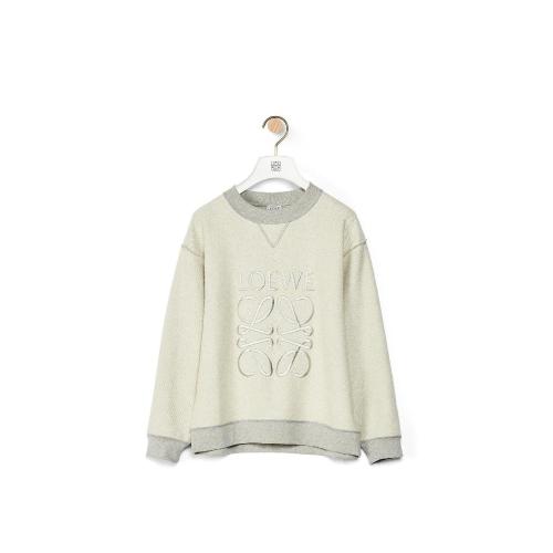  LOEWE羅意威 女士 針織衫 Loewe刺繡棉質運動衫 S359341X95-1440 預定商品1-3周發貨