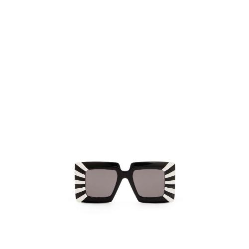  LOEWE羅意威 22年秋冬 女士 太陽眼鏡 Oversized square sunglasses in acetate G736270X04-11