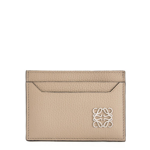 LOEWE/羅意威  女士沙色粒面小牛皮徽標印花卡片夾0010593507