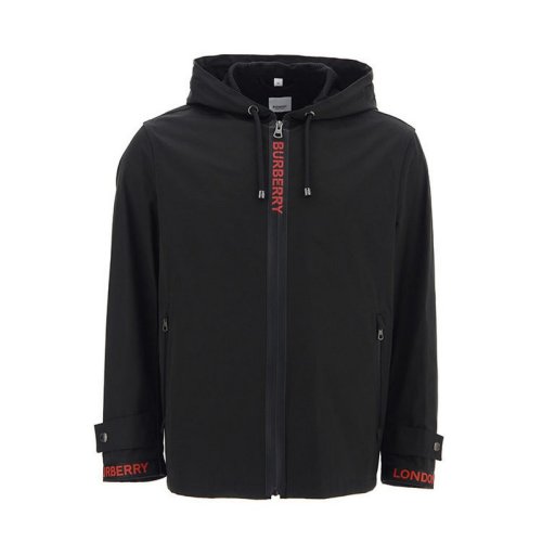  BURBERRY/博柏利 男士黑色時尚休閑夾克 8013303 PLFSX