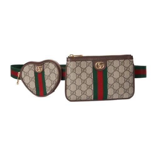  GUCCI古馳 22年秋冬 女士 Ophidia系列實用腰帶 698805 96IWG 8745