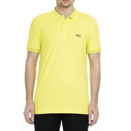 HUGO BOSS/雨果博斯  男裝 服飾 棉質簡約寬松舒適微標圖案男士短POLO