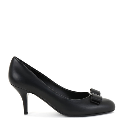 Salvatore Ferragamo/菲拉格慕 VARA蝴蝶結高跟鞋 女士高跟鞋 黑色 720479-01Q512