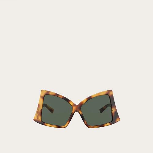  VALENTINO華倫天奴 22年春夏 女士 太陽眼鏡 LUNETTES DE SOLEIL PAPILLON EN ACéTATE A*w*VE 預定商品1-3周發貨