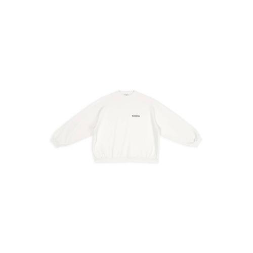  BALENCIAGA巴黎世家 22年秋冬 女士 衛衣 STRIKE 1917 SWEATSHIRT OVERSIZED 699242TMVH29800