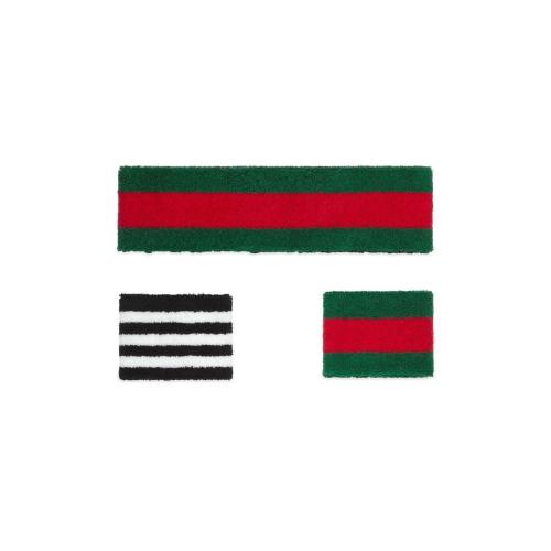  GUCCI古馳 22年秋冬 女士 adidas x Gucci聯名系列棉質功能帶套裝 703582 3GAG7 9888