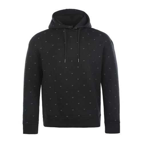 Emporio Armani/安普里奧阿瑪尼21新品刺繡徽標男士連帽套頭衛衣男衛衣6K1M701JDSZ