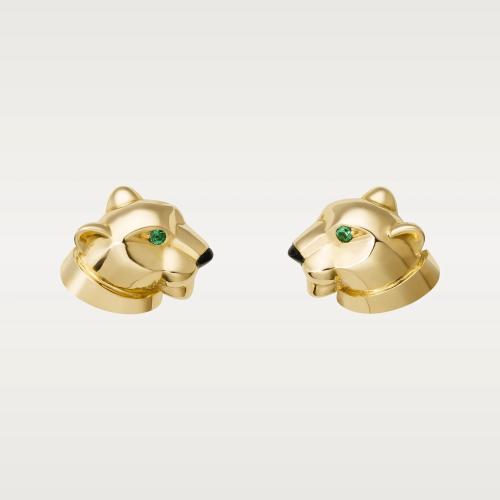  CARTIER 22年秋冬 女士 耳環 Panthere de Cartier耳環 18K黃金