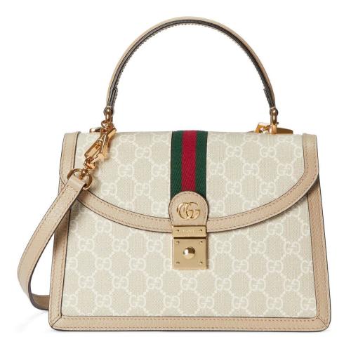  GUCCI古馳 22年秋冬 女士 Ophidia系列GG小號手提包 651055 UULAG 9682