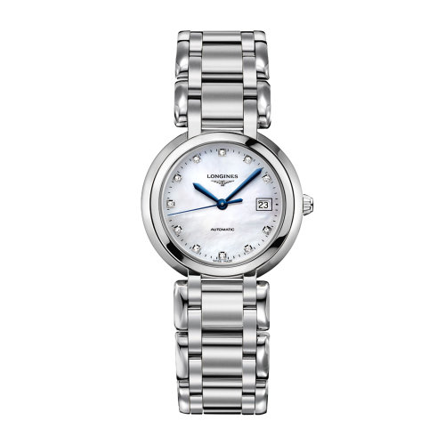 LONGINES/浪琴 心月系列 鉆石時標 自動機械 女士腕表 L8.113.4.87.6