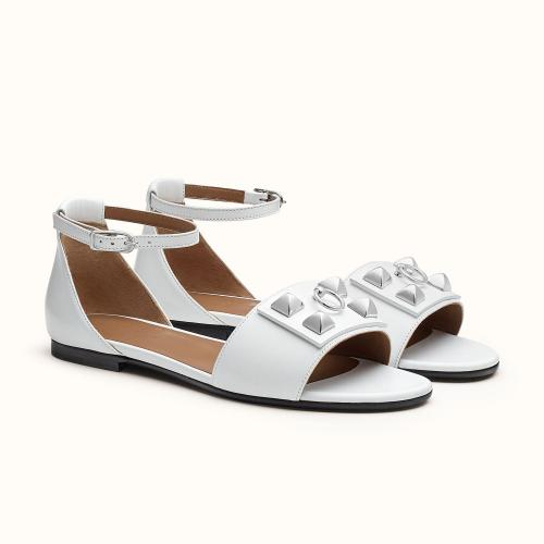  HERMES愛馬仕 22年秋冬 女士 平底涼鞋 Sandales Desiree H212023Z 90360 預定商品2-6周發貨