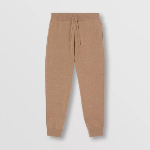  BURBERRY 22年秋冬 男士 羊絨混紡慢跑褲 80609081