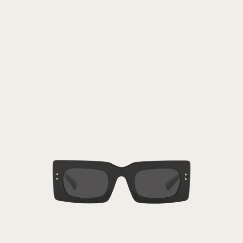  VALENTINO華倫天奴 22年春夏 女士 太陽眼鏡 LUNETTES RECTANGULAIRES EN ACéTATE A*w*VEC VL 預定商品1-3周發貨