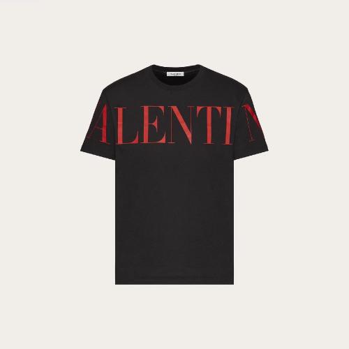  VALENTINO華倫天奴 22年秋冬 男士 短袖T恤 VALENTINO 印紋T恤 UV3MG03B5FN0NR 預定商品2-8周發貨