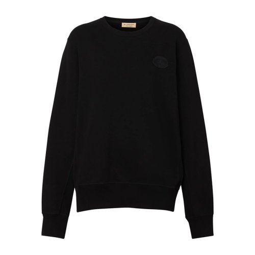  BURBERRY/博柏利 女士黑色棉質衛衣 8007168 PLFSX