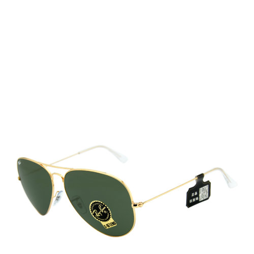 Ray-Ban/雷朋 太陽鏡 經典 飛行員 大框 男女款 玻璃鏡片 潮流 時尚 復古 墨鏡  RB3025-001-62 Ray-Ban雷朋