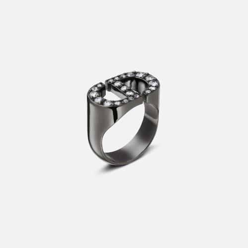  DIOR迪奧 22年秋冬 女士 戒指 Bague 30 Montaigne R1221MTGCY_D01S