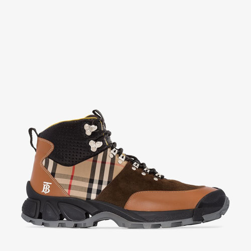 BURBERRY/博柏利 19年秋冬 百搭 男性 格紋 休閑運(yùn)動(dòng)鞋 80182533