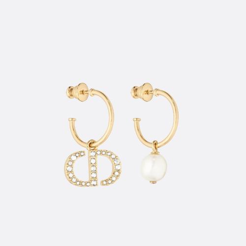  DIOR迪奧 22年秋冬 女士 耳環 Petit CD 耳環 E1548PTCCY_D301 預定商品1-3周發貨